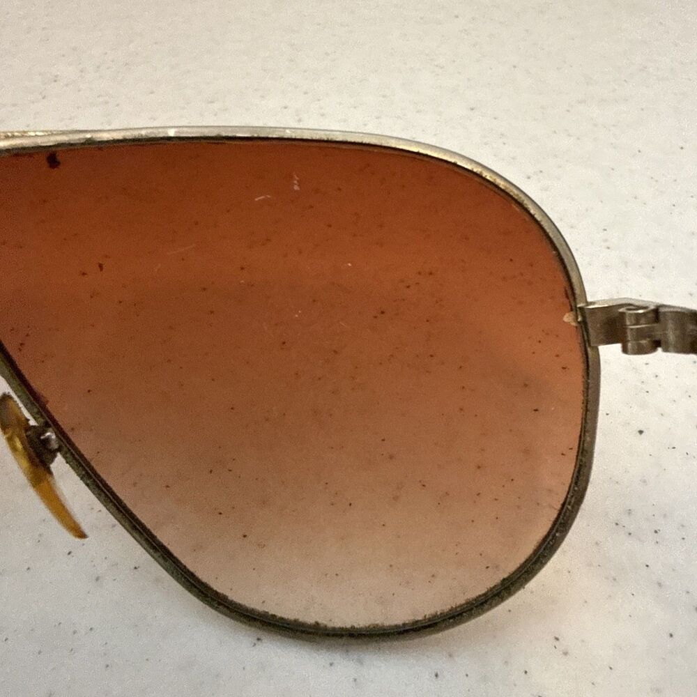 Vtg ROC XL-100 Aviator Sunglasses Frame Rose Teardrop Porsche Carrera Design - Picture 7 of 14